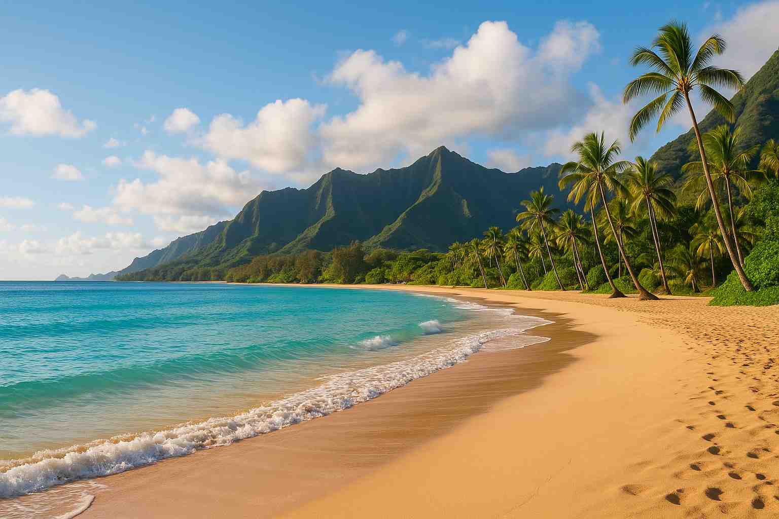 Hawaï beach