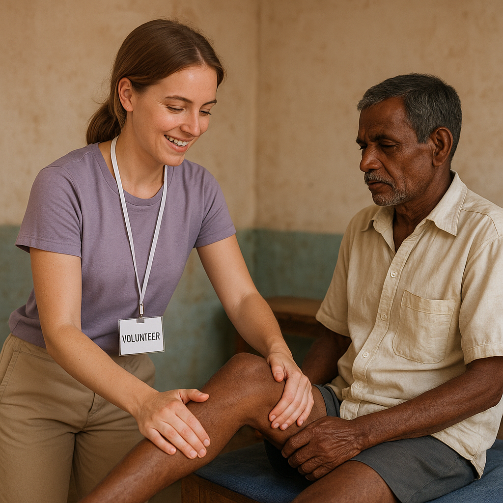 Volunteering abroad 