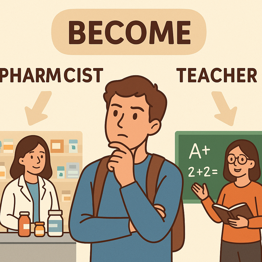student deciding student deciding