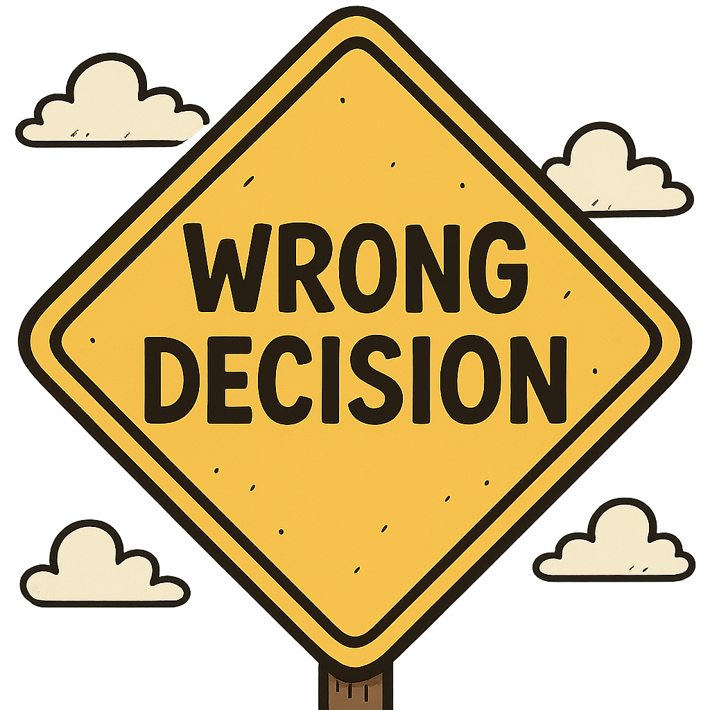 wrong decision