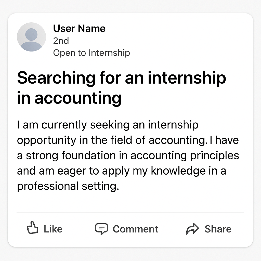 post on linkedin
