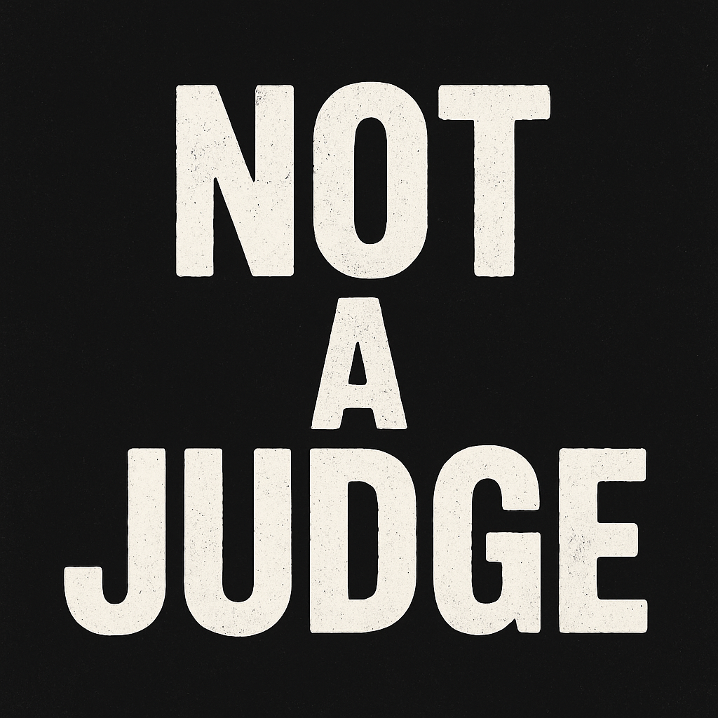 not  a judge