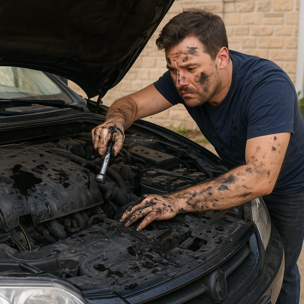 Messing up a car