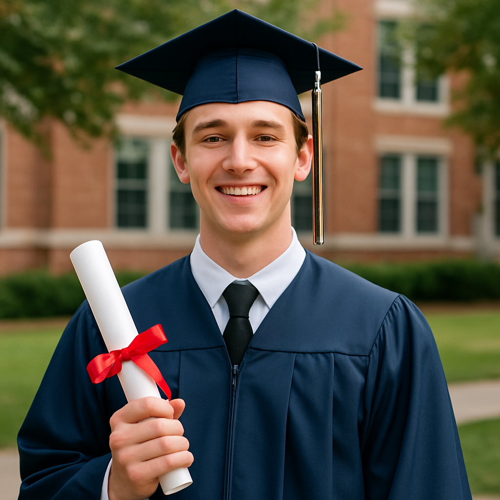 The end of high school. The end of high school.
