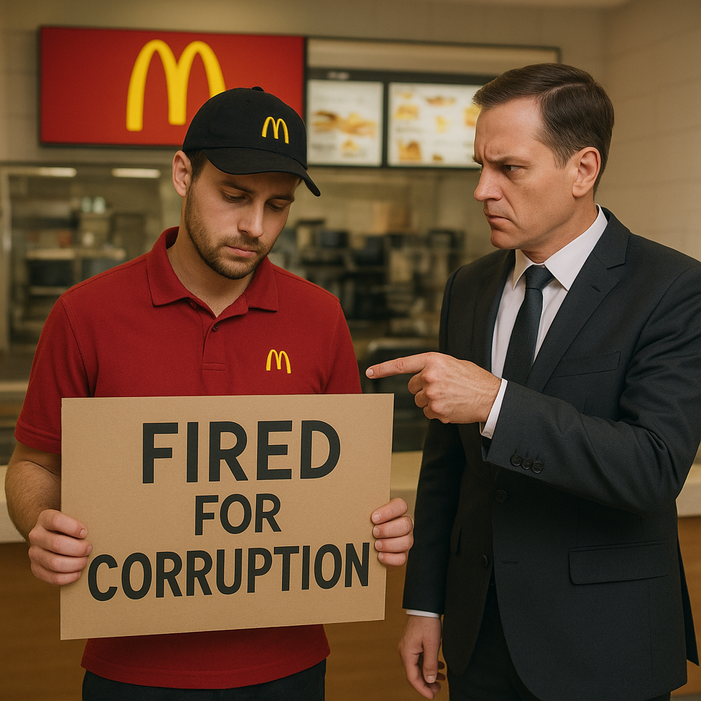 guy losing his job