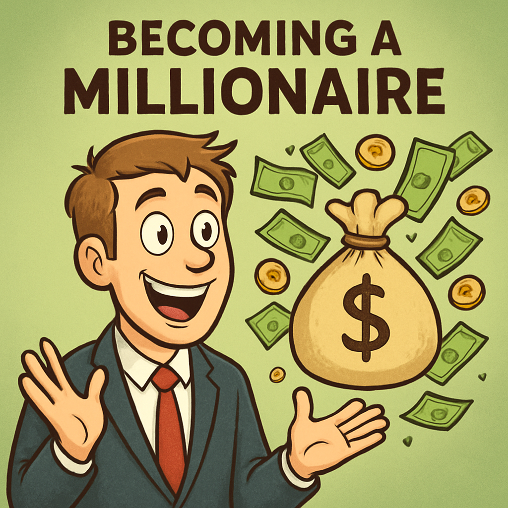 guy becoming a millionaire