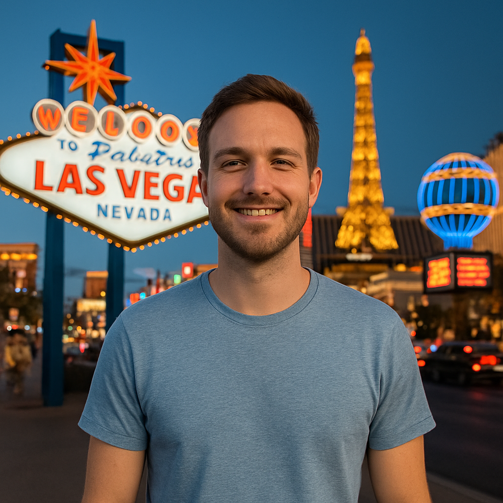 guy in Vegas