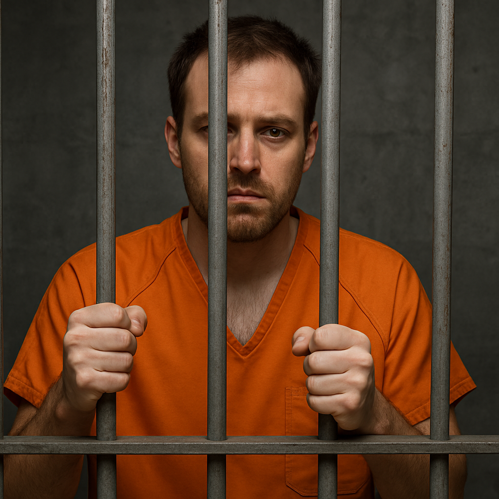 guy in prison