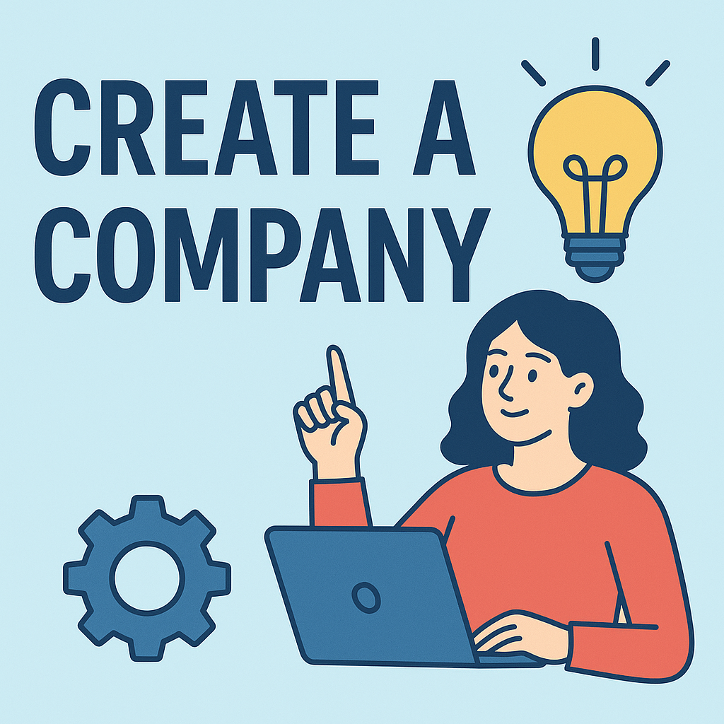 Image of someone giving advice to start a company.