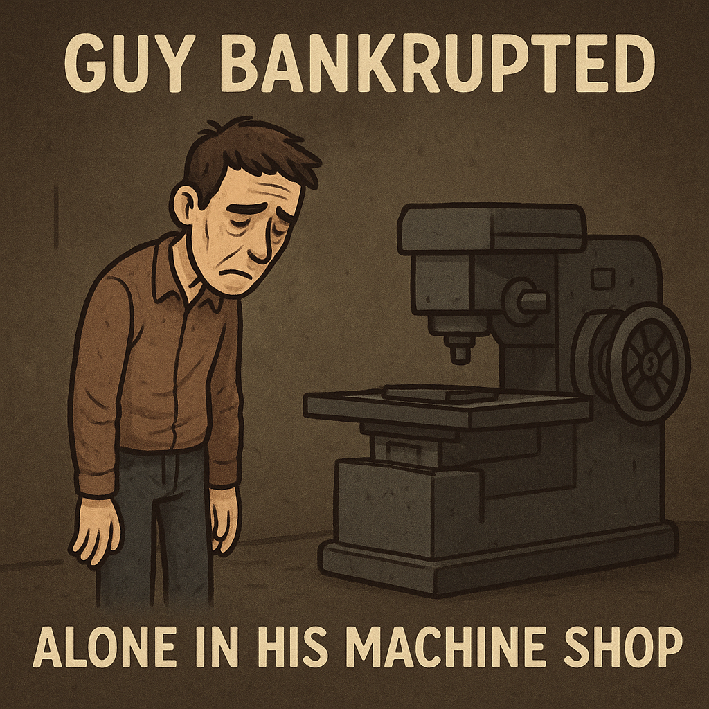 me closing my shop