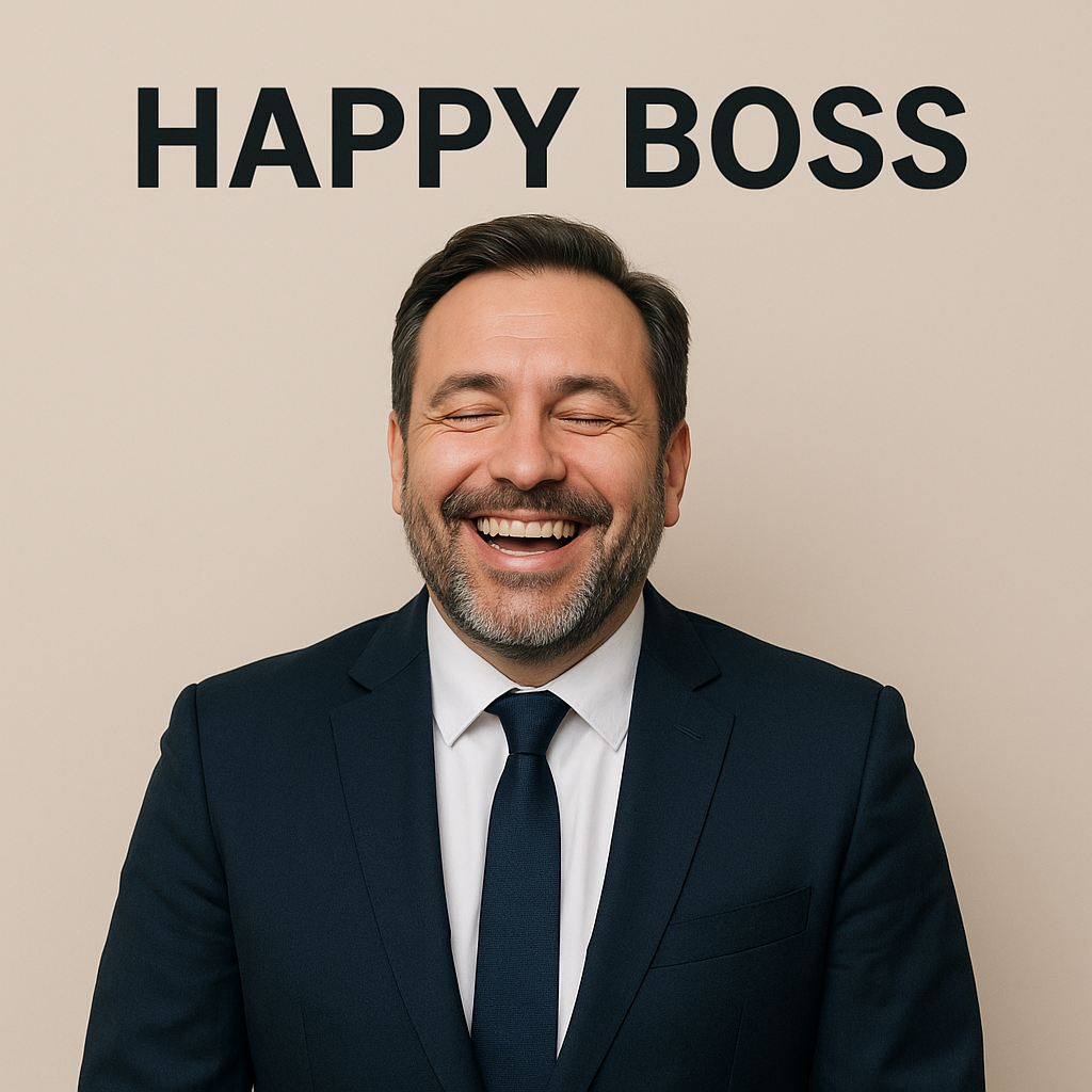 my happy boss