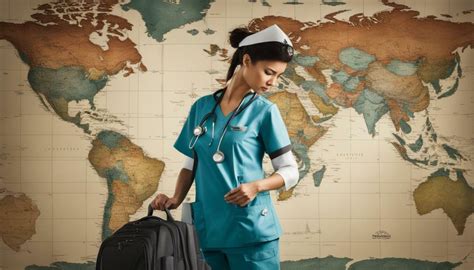 A picture of a travel nurse.