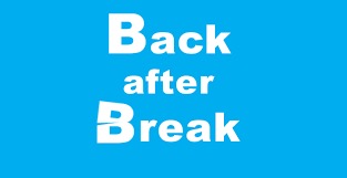 welcome back