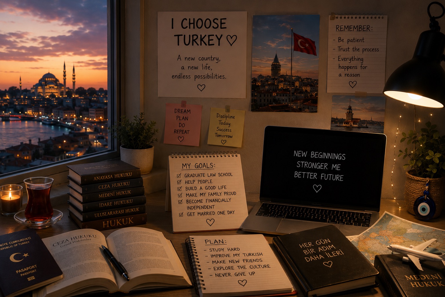 Leave for Turkey