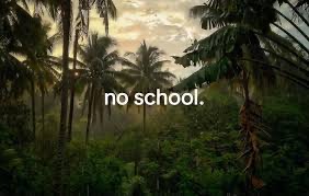 no school