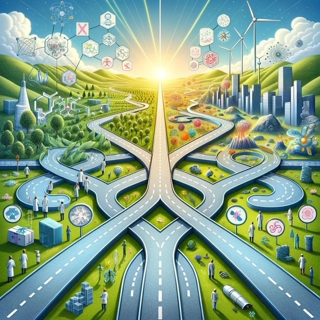 different path