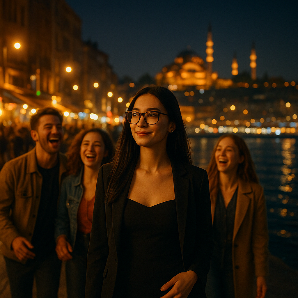 Istanbul at night